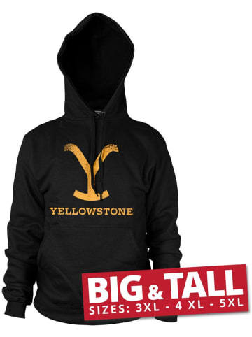yellowstone Hoodie in Schwarz