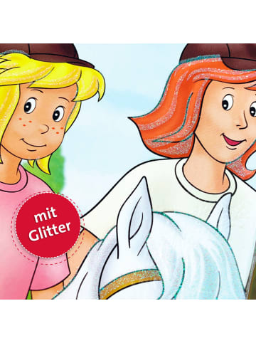 ROTH Schultüte groß Bibi & Tina 70cm , Glitter in Bunt