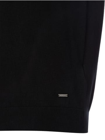 Ragman Strickpullover in schwarz - 0002