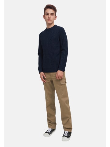 JACK & JONES Junior Strickpullover 'Global' in blau