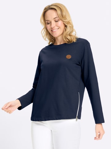 Sieh an! Sweatshirt in marine