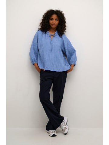 Kaffe Langarm-Bluse KAlianna in Ebb and Flow
