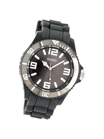 Oozoo Analog-Armbanduhr Oozoo Vintage Series dunkelgrau groß (ca. 43mm)