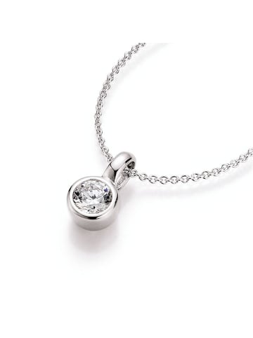 Smart Jewel Kette Mit Anhänger Zirkonia in Weiss