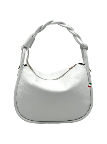 Florence Florence Handtasche Leder weiß ca. 35cm