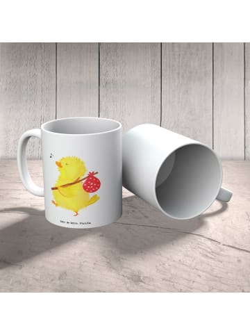 Mr. & Mrs. Panda Kaffeetasse Küken Wander ohne Spruch in Weiß