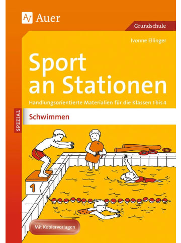 Auer Verlag Sport an Stationen Spezial Schwimmen | Handlungsorientierte Materialien für...