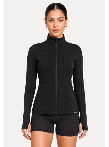SMILODOX LEO Jacke Velvara in Schwarz Leo