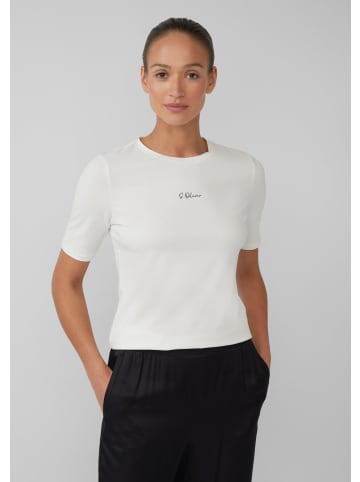 s.Oliver T-Shirt in 0200_creme