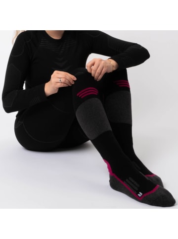 Occulto 2er Pack Merino Skisocken Toni Gry-Pnk 35-38