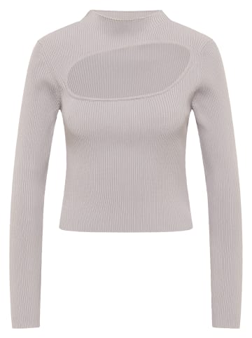 myMO ATHLSR Strickpullover in Grau