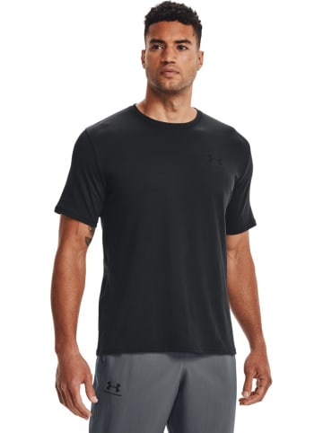 Under Armour T-Shirt "UA Sportstyle Left Chest Kurzarm-Oberteil" in Schwarz