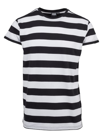 Urban Classics Urban Classics T-Shirts in blk/wht