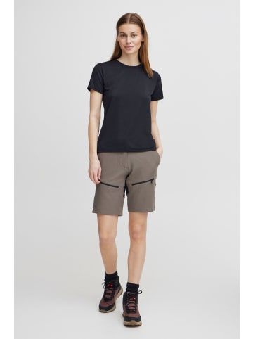 North Bend T-Shirt NBElwina W S/S Tee in Schwarz
