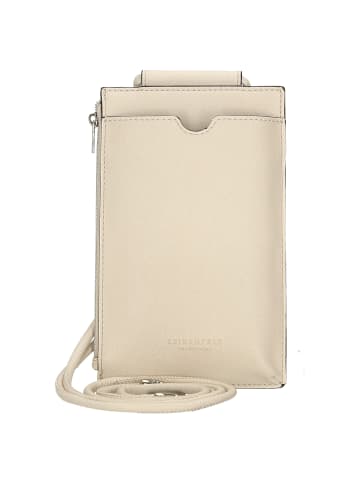 Seidenfelt Lian - Handytasche 18 cm in beige