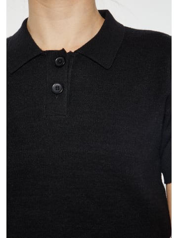 ROCKEASY Damen Crop-Top in SCHWARZ