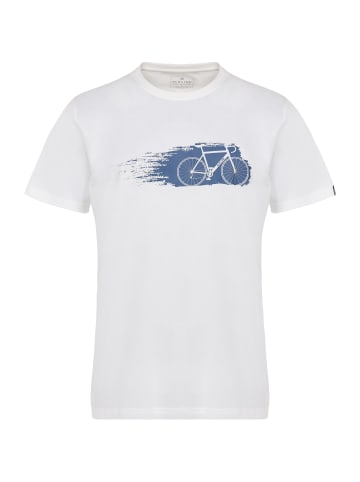 elkline T-Shirt Switch Fahrrad in white