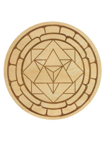 Saraswati Design Nonbook - Untersetzer "Merkabah"