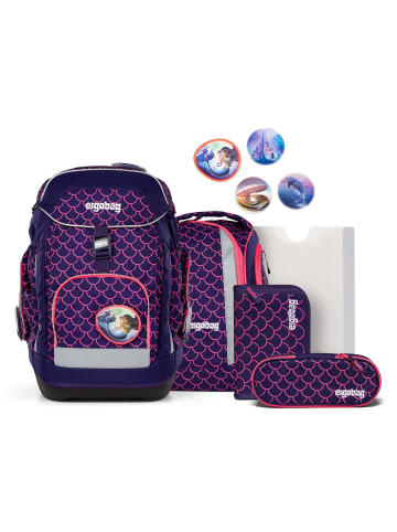 Ergobag Maxi Schulranzen-Set in PerlentauchBär