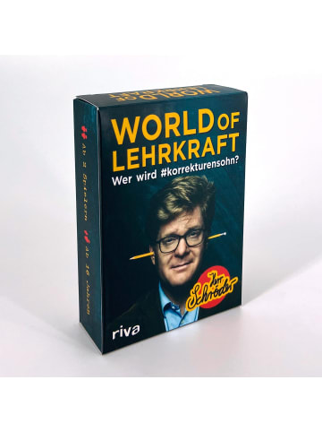 riva World of Lehrkraft - Das Kartenspiel | Wer wird #korrekturensohn?