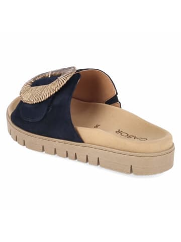 Gabor Pantolette in blau