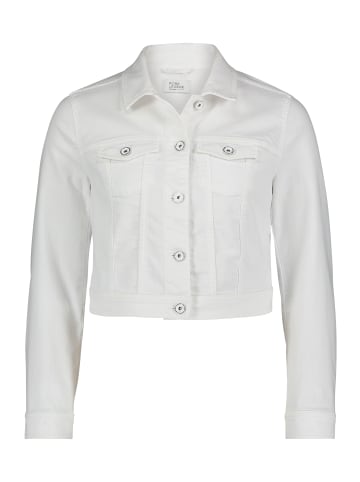 Vera Mont Jeansjacke mit Waschung in Weiß