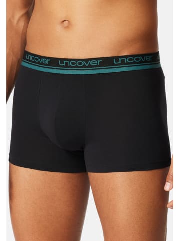 UNCOVER BY SCHIESSER Retro Short / Pant Cotton in Schwarz