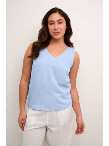 Kaffe Ärmellose Bluse KAmilia Regular fit in Windsurfer