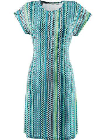 Erwin Müller Single-Jersey Freizeitkleid in blau