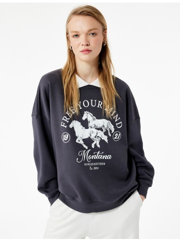 KOTON SWEATSHIRTS in Grau