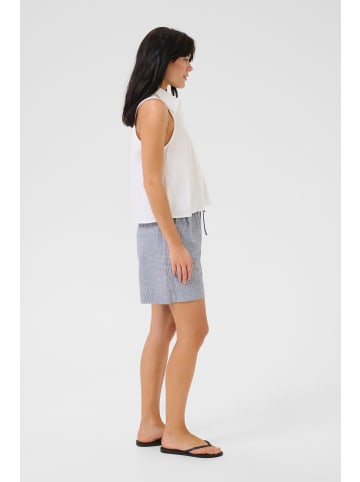 My Essential Wardrobe Shorts SkyeMW Casual fit in Dark Sapphire Blue Striped