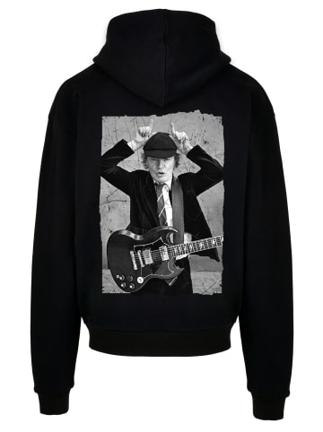 F4NT4STIC Ultra Heavy Hoodie ACDC Hoodie Angus Young in schwarz