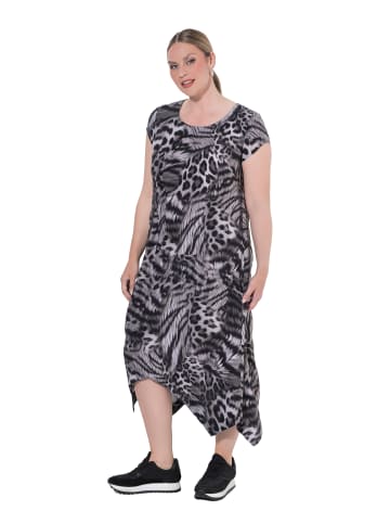 Midikleid in schwarz