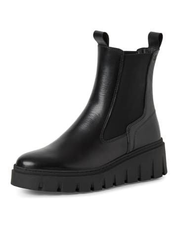 Tamaris Reißverschlussstiefelette in schwarz