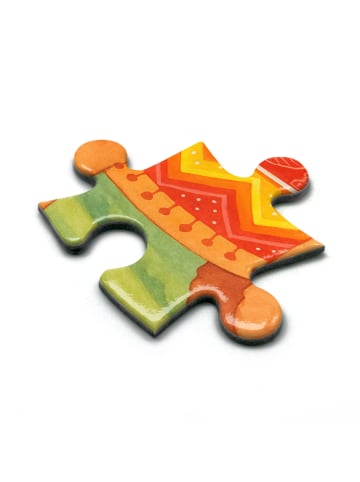 Mr. & Mrs. Panda Puzzle Alpaka Stolz Design mit Spruch in Weiß