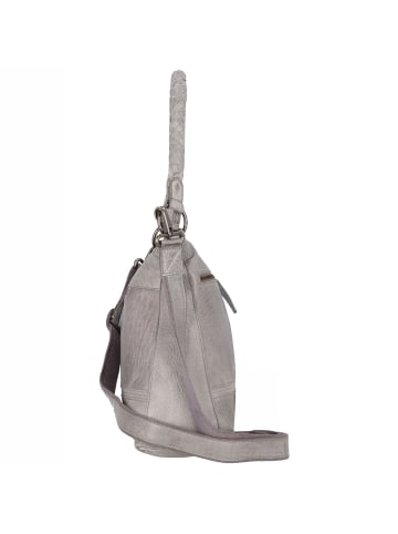 Greenland Nature Femi & Nine Schultertasche Leder 35 cm in stone