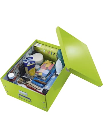 Leitz Ablagebox Click & Store Wow A3 Graukarton grün