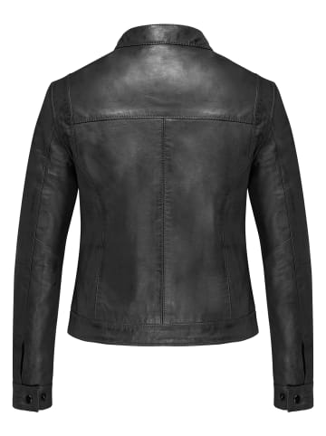 REPUBLIX Lederjacke WINONA in Schwarz