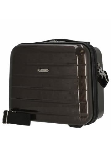 Check.In London 2.0 - Beautycase 33 cm (carbon schwarz) in carbon champagner
