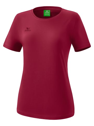 erima Damen Teamsport T-Shirt in bordeaux