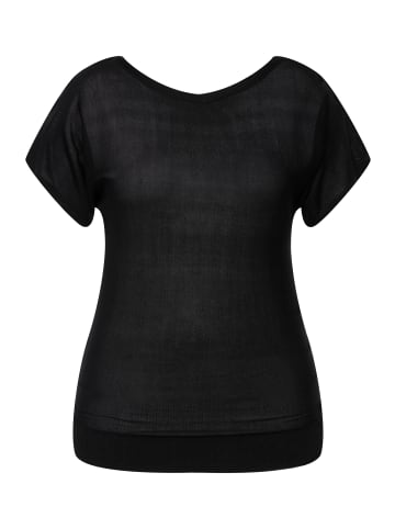 Ulla Popken Pullover in schwarz