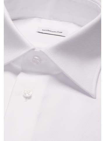 Seidensticker Business Hemd Slim in Weiß