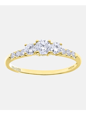 Diamant L'éternel Verlobungsring aus 750 Gelbgold mit Diamant