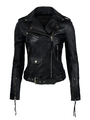 trueprodigy Lederjacke Milena in Schwarz