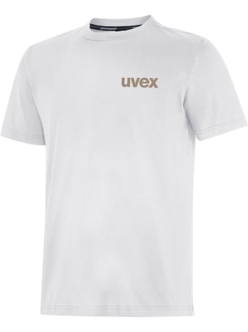 Uvex T-Shirt "Corporate 26" in Weiß