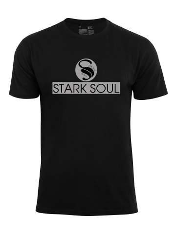 Stark Soul® T-Shirt "STARK SOUL" Logo in Schwarz