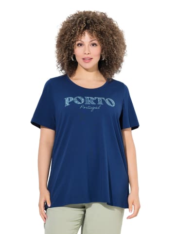 Ulla Popken Shirt in dunkelblau