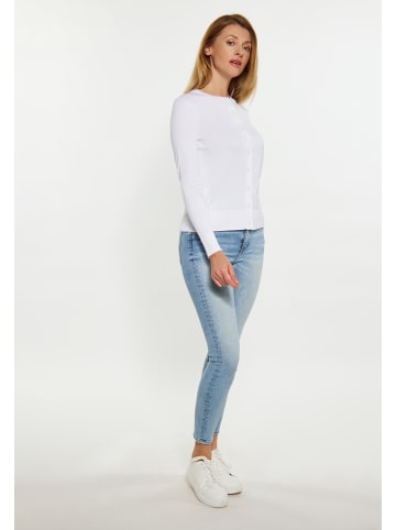 usha BLUE LABEL Damen Cardigan in WEISS
