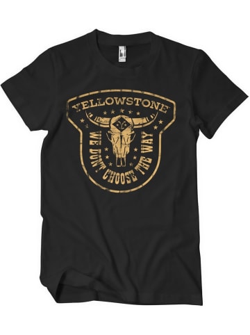 yellowstone T-Shirt in Schwarz