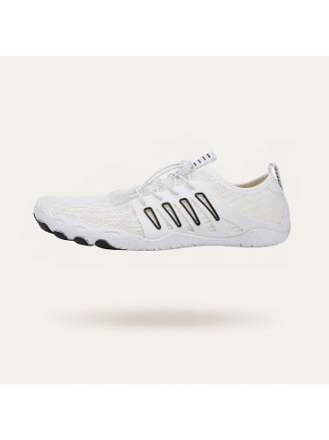 SlipStep Barfußschuhe Weiss-Schwarz 36